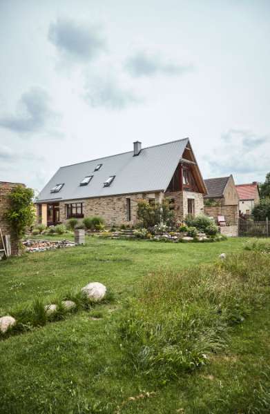 Berliner Architekt wählt Stahlprofile für eigenes Architektenhaus, Am Fischerkietz 6a, 14974 Ludwigsfelde